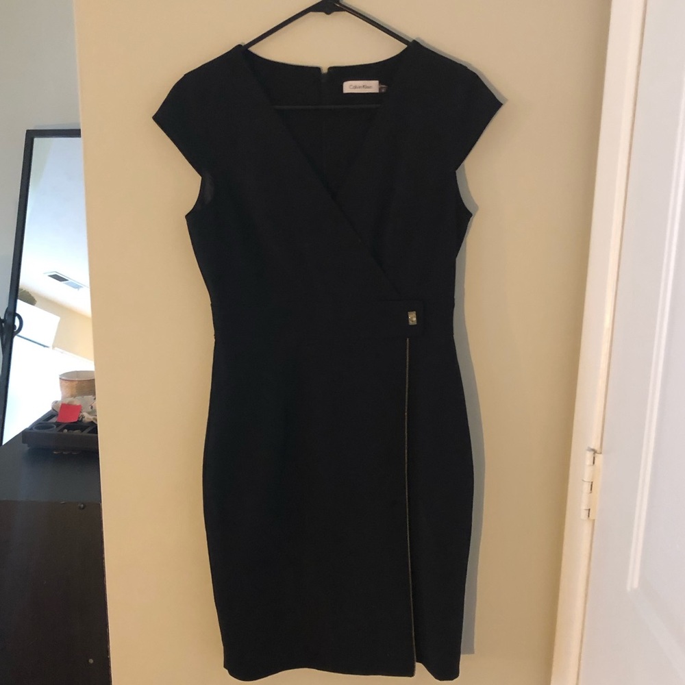 Black Calvin Klein w/ Gold Details